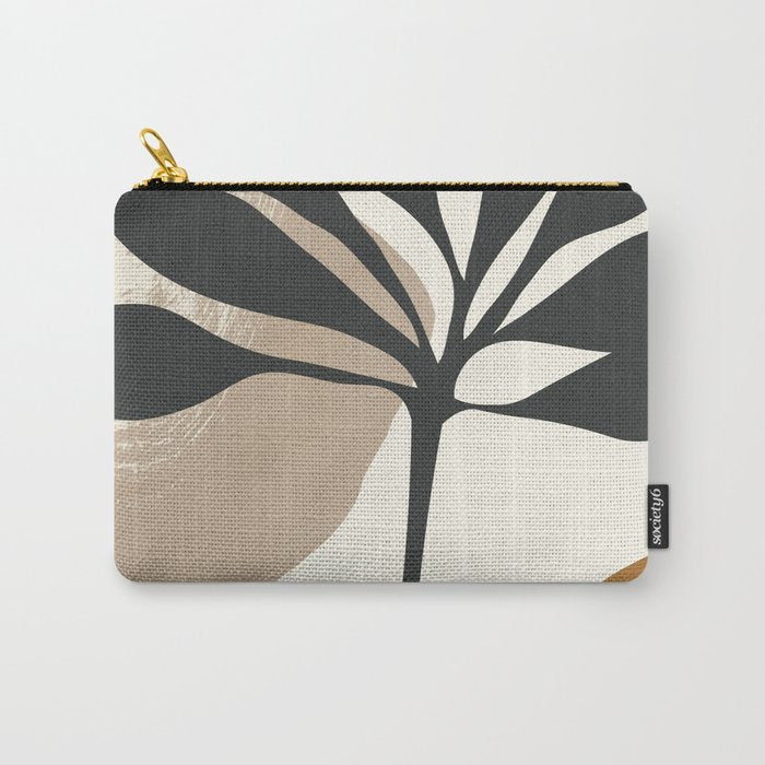 Abstract Art Plant2 Carry All Pouch Gallery Image 1