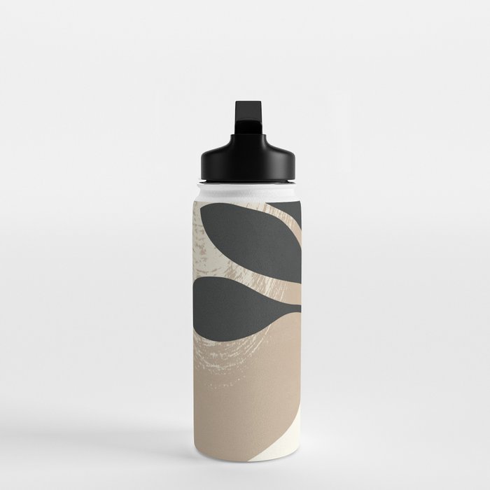 Abstract Art Plant2 Water Bottle Gallery Image 3