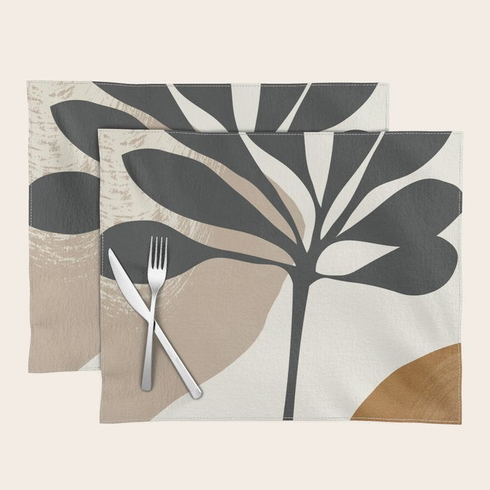 Abstract Art Plant2 Placemat Gallery Image 1