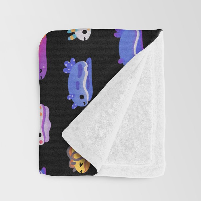 Sea Slug Day Throw Blanket Gallery Image 3