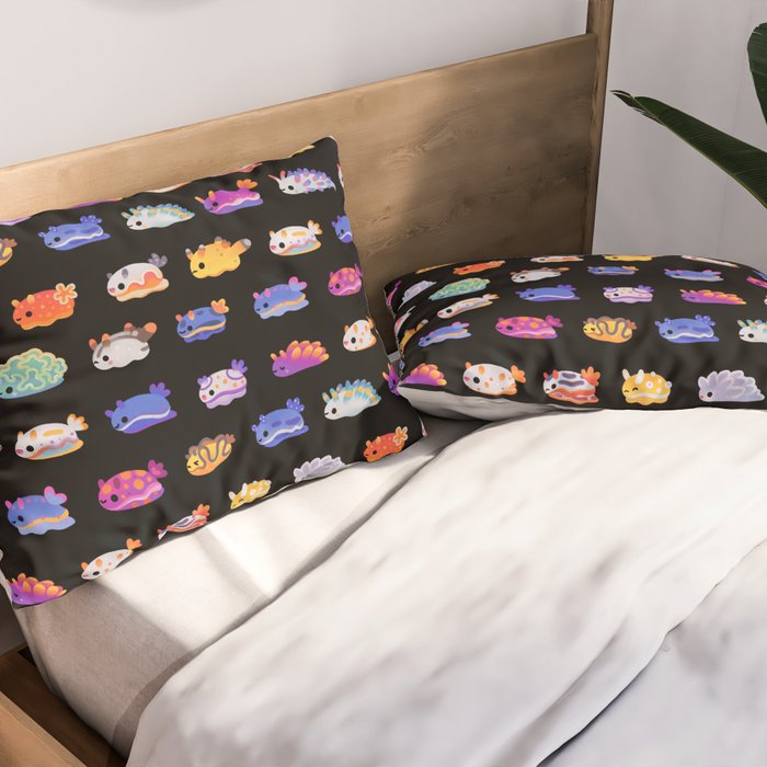 Sea Slug Day Pillow Sham Gallery Image 2