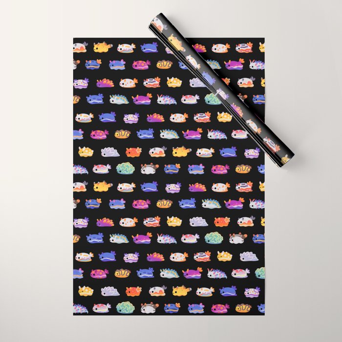 Sea Slug Day Wrapping Paper Gallery Image 1