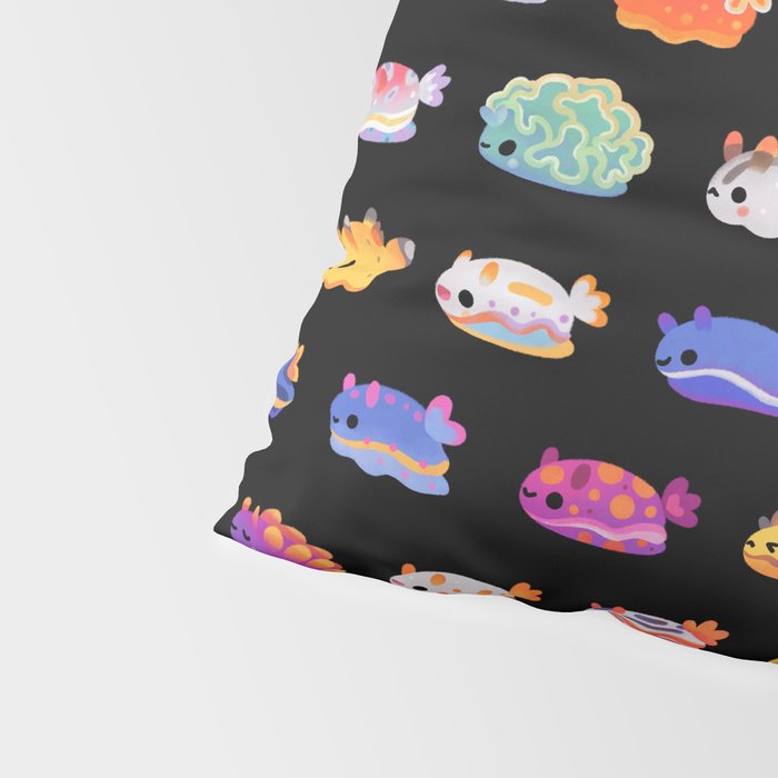 Sea Slug Day Pillow Sham Gallery Image 4