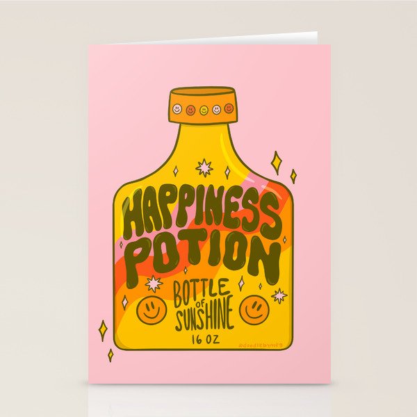 Happiness Potion Stationery Card Gallery Image 2