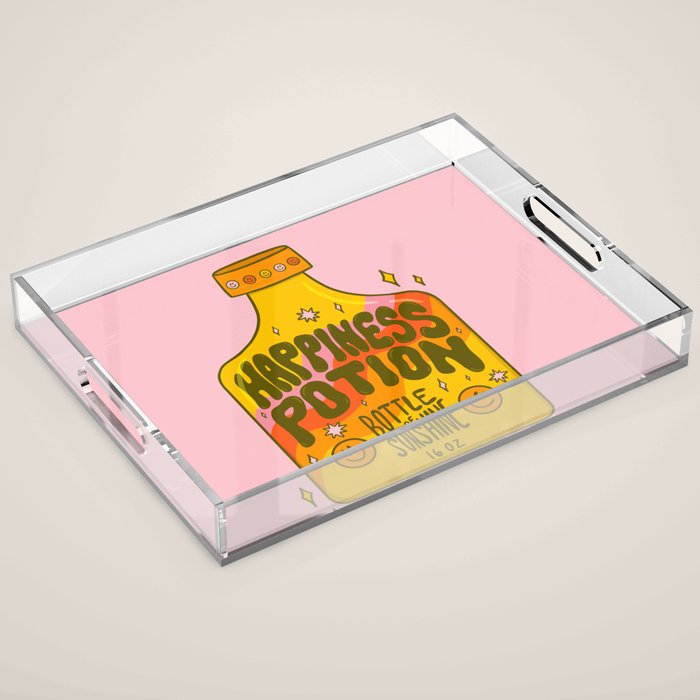 Happiness Potion Acrylic Tray Gallery Image 1