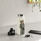 Kitten Dressed as Cat Water Bottle Gallery Image 4