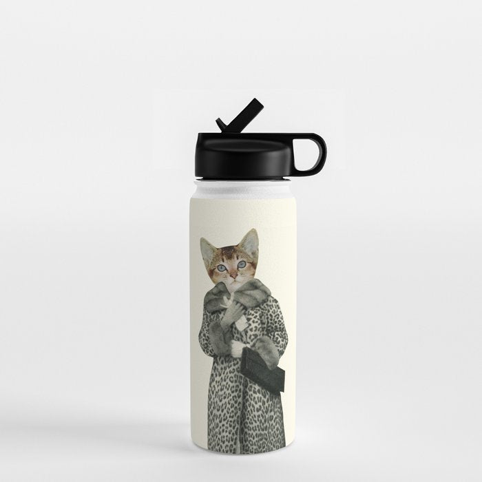 Kitten Dressed as Cat Water Bottle Gallery Image 1