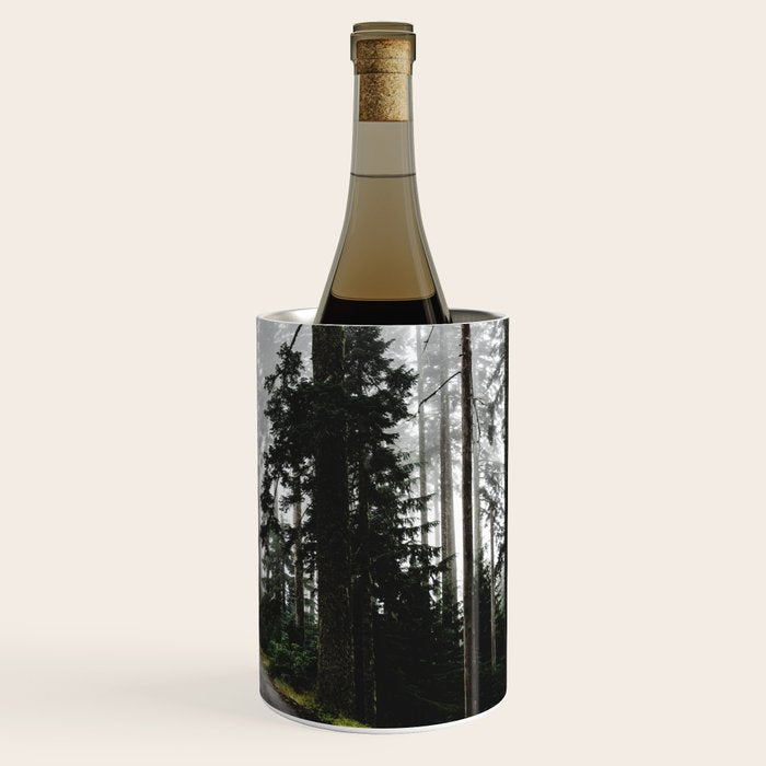 Foggy Forest Road - Pacific Northwest Travel Wine Chiller Gallery Image 3
