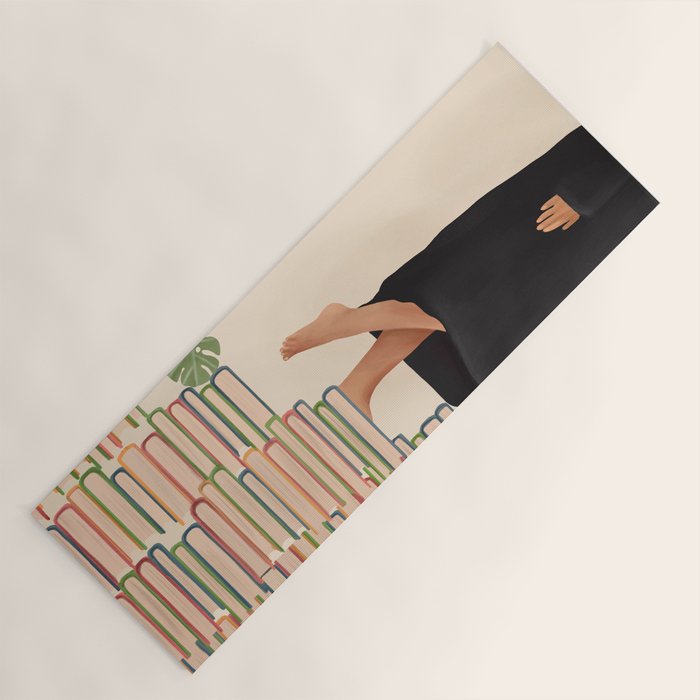 Books Yoga Mat Gallery Image 1