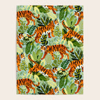 Bright Bengal Tiger Jungle Poster Gallery Image 4