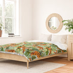 Bright Bengal Tiger Jungle Duvet Cover Gallery Image 2