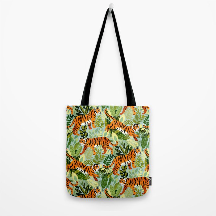 Bright Bengal Tiger Jungle Tote Bag Gallery Image 2
