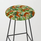 Bright Bengal Tiger Jungle Stool Gallery Image 2