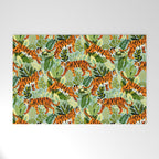 Bright Bengal Tiger Jungle Welcome Mat Gallery Image 1
