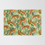 Bright Bengal Tiger Jungle Rug Gallery Image 2