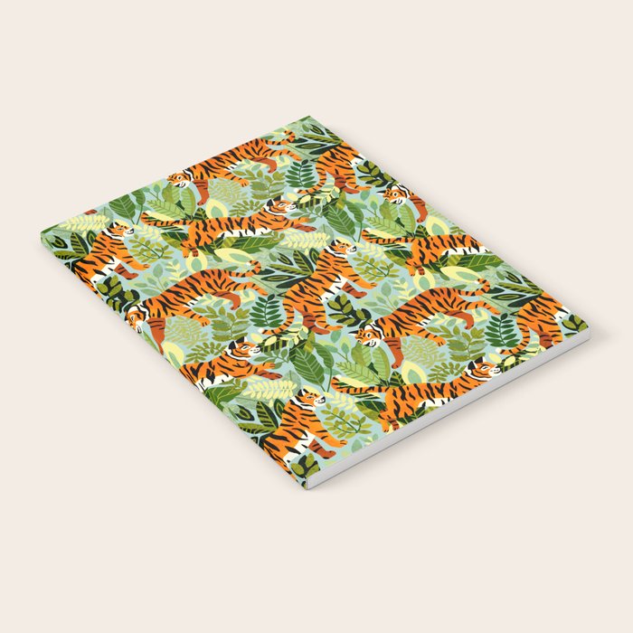 Bright Bengal Tiger Jungle Notebook Gallery Image 1