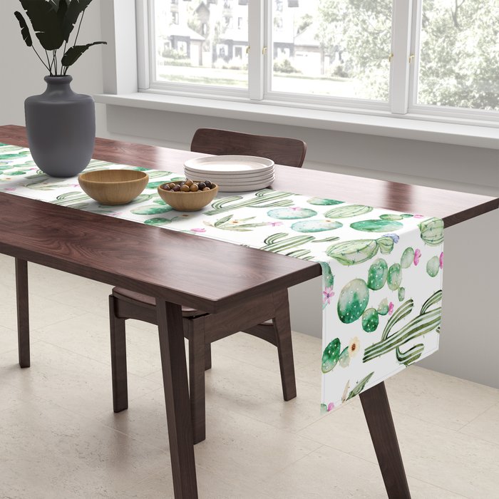 Cactus Summer Garden Table Runner Gallery Image 2