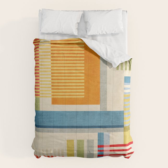 Colorful Geometric Modern Design Art I Comforter Gallery Image 6