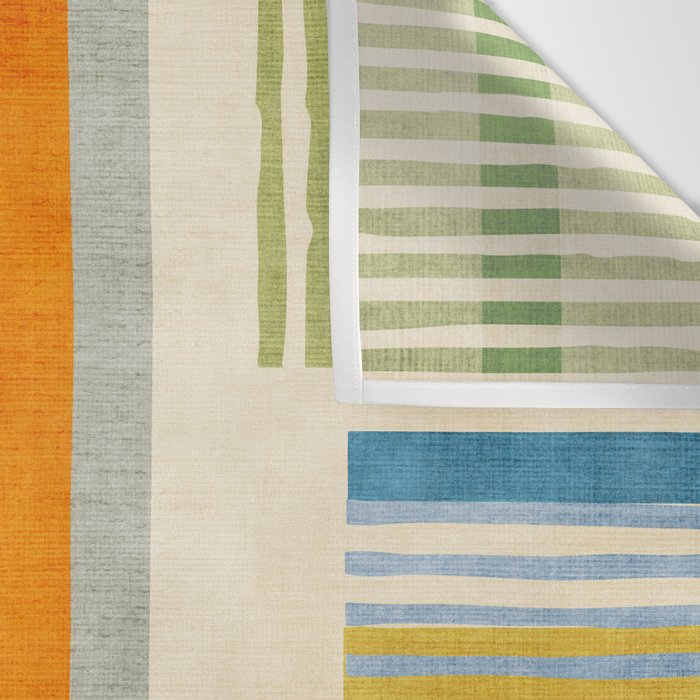 Colorful Geometric Modern Design Art I Wall Tapestry Gallery Image 3