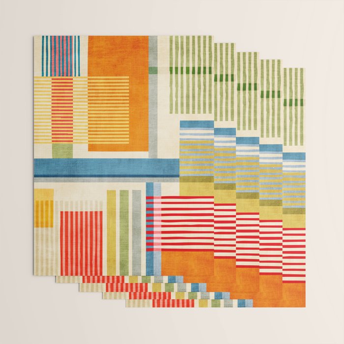 Colorful Geometric Modern Design Art I Wrapping Paper Gallery Image 3