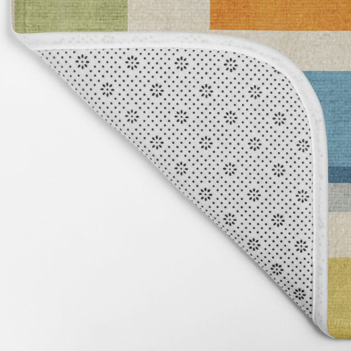 Colorful Geometric Modern Design Art I Bath Mat Gallery Image 2