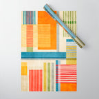 Colorful Geometric Modern Design Art I Wrapping Paper Gallery Image 1