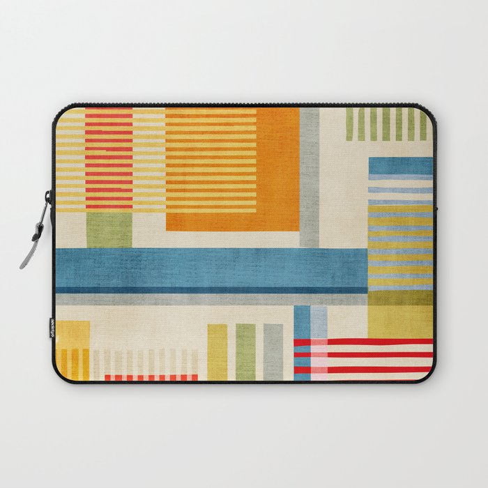 Colorful Geometric Modern Design Art I Laptop Sleeve Gallery Image 1