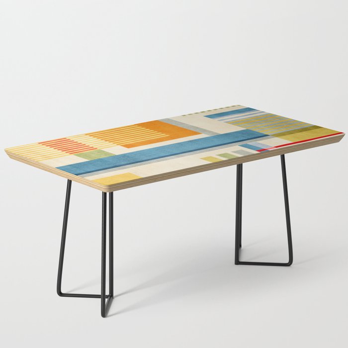 Colorful Geometric Modern Design Art I Coffee Table Gallery Image 1
