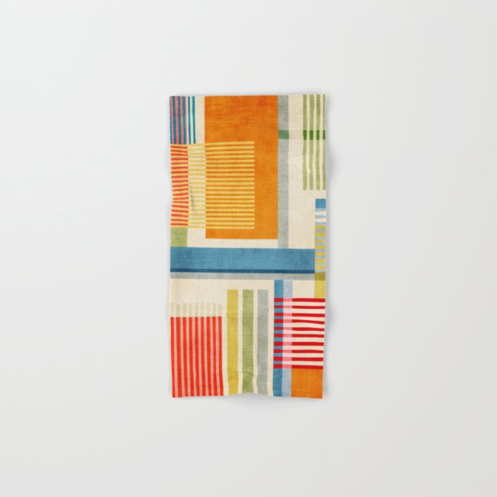 Colorful Geometric Modern Design Art I Bath Towel Gallery Image 1
