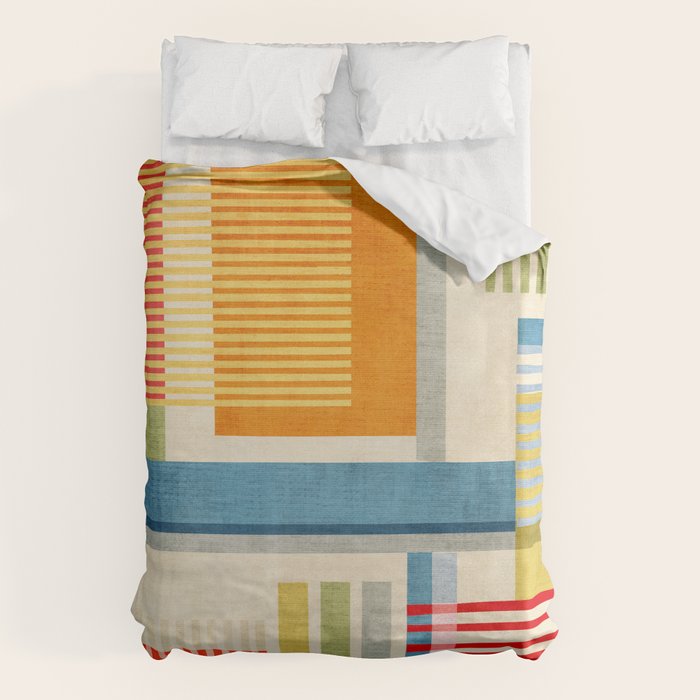 Colorful Geometric Modern Design Art I Duvet Cover Gallery Image 6