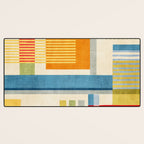 Colorful Geometric Modern Design Art I Desk Mat Gallery Image 3