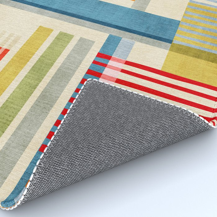 Colorful Geometric Modern Design Art I Rug Gallery Image 4