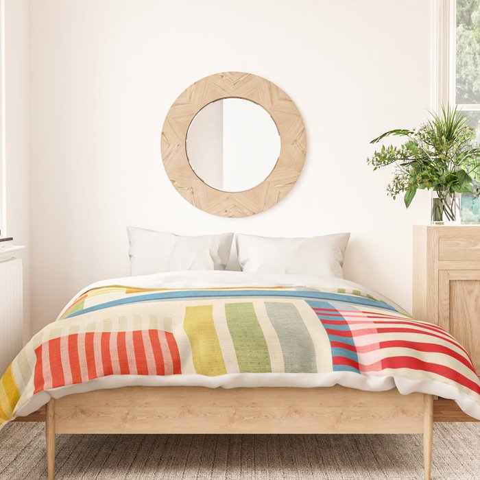 Colorful Geometric Modern Design Art I Duvet Cover Gallery Image 3