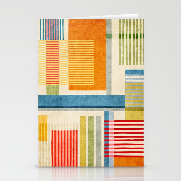 Colorful Geometric Modern Design Art I Stationery Card Gallery Image 2