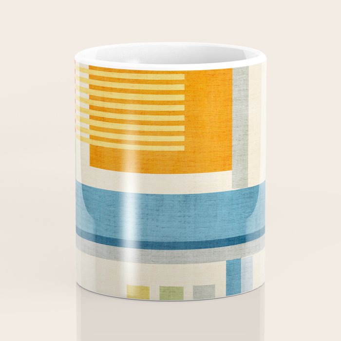 Colorful Geometric Modern Design Art I Coffee Mug Gallery Image 4