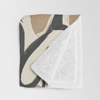 Abstract Botany 2 Throw Blanket Gallery Image 3