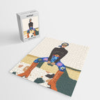 Retro Girl Jigsaw Puzzle Gallery Image 2