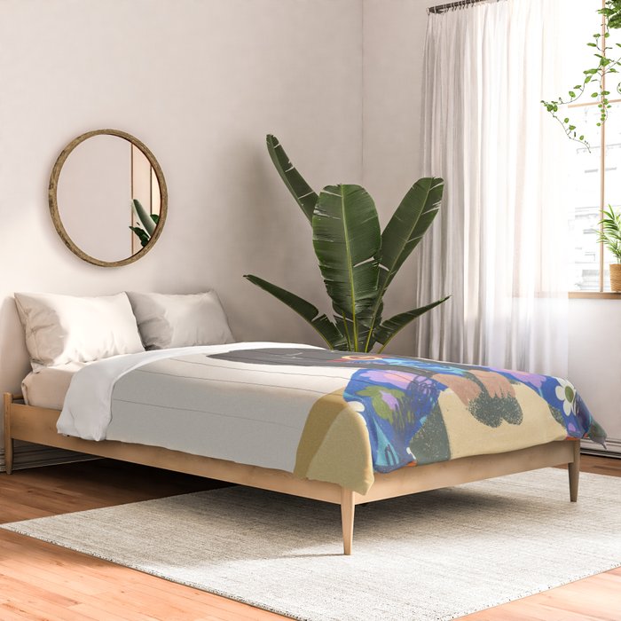Retro Girl Comforter Gallery Image 2