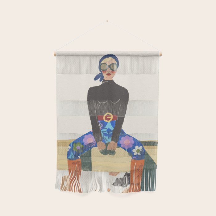 Retro Girl Wall Hanging Gallery Image 1