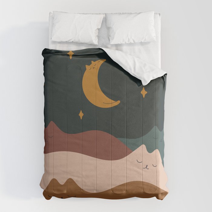 Cat Landscape 133 Comforter Gallery Image 6