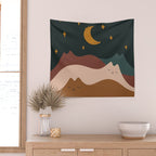 Cat Landscape 133 Wall Tapestry Gallery Image 2