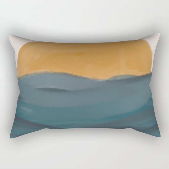Smooth Wave Rectangular Pillow Gallery Image 2