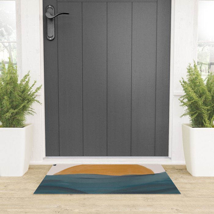 Smooth Wave Welcome Mat Gallery Image 3