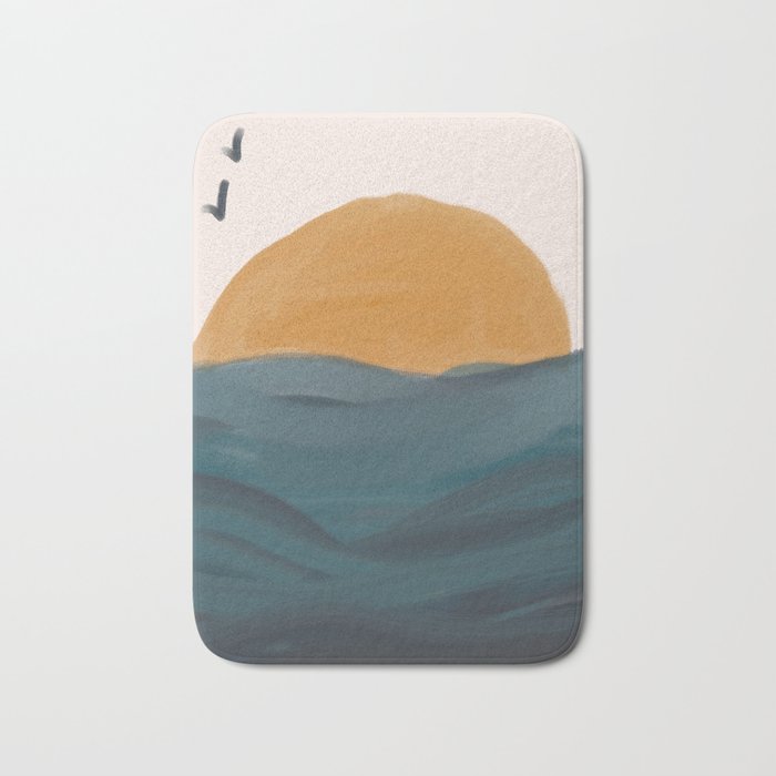 Smooth Wave Bath Mat Gallery Image 1