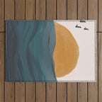 Smooth Wave Outdoor Rug Gallery Image 1