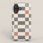 Fall Checkerboard iPhone Case Gallery Image 1