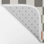 Fall Checkerboard Bath Mat Gallery Image 2
