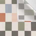 Fall Checkerboard Wall Tapestry Gallery Image 3