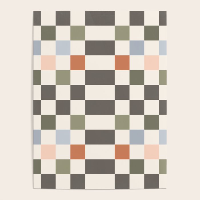 Fall Checkerboard Poster Gallery Image 1