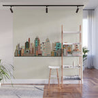 cincinnati ohio skyline Wall Mural Gallery Image 1